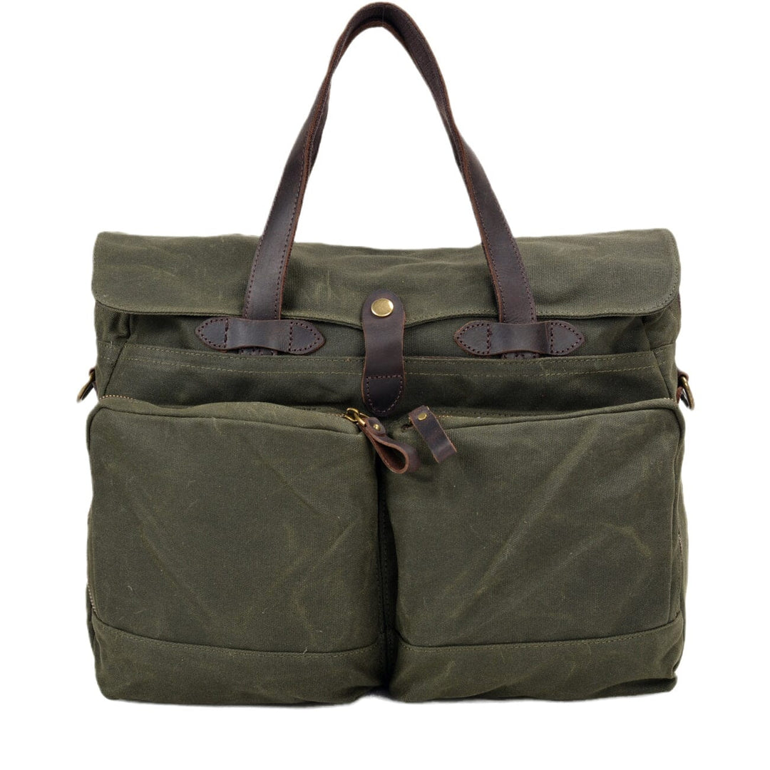 Canvas Shoulder Tote Bag  | SALT LAKE