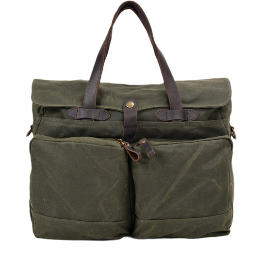 Canvas Shoulder Tote Bag  | SALT LAKE