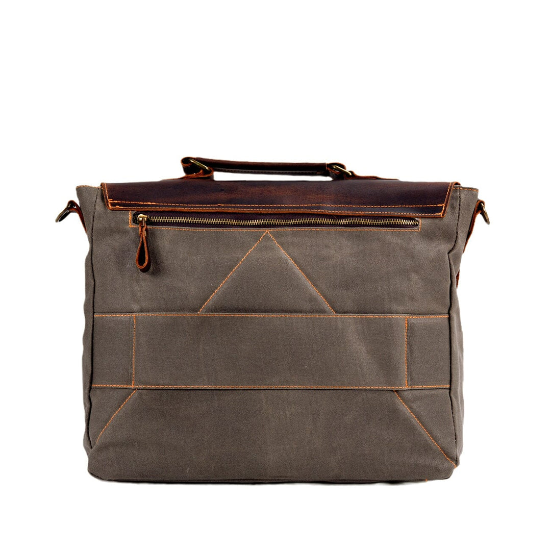 Vintage Canvas Messenger Bag | ANSEN