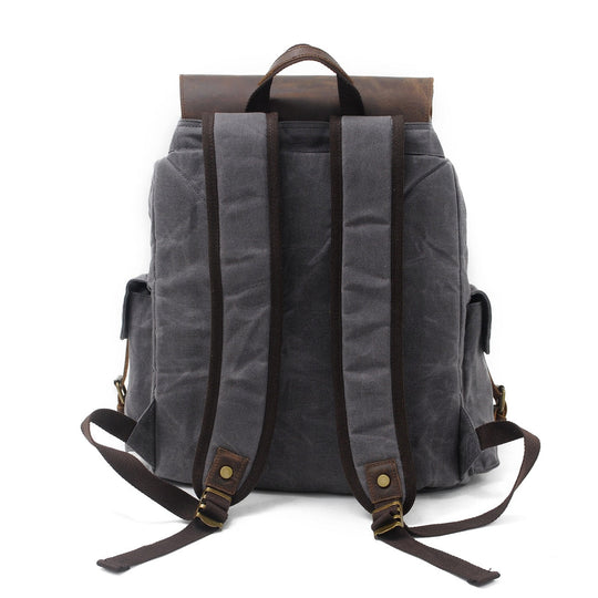 Waxed Canvas Backpack | COPENHAGEN