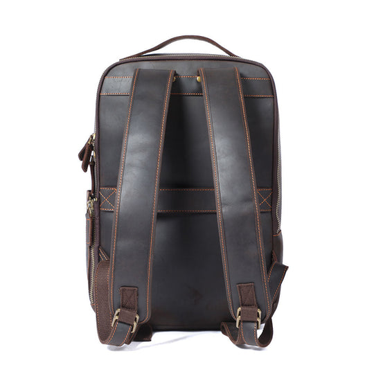 Leather Laptop Rucksack | LARVIK