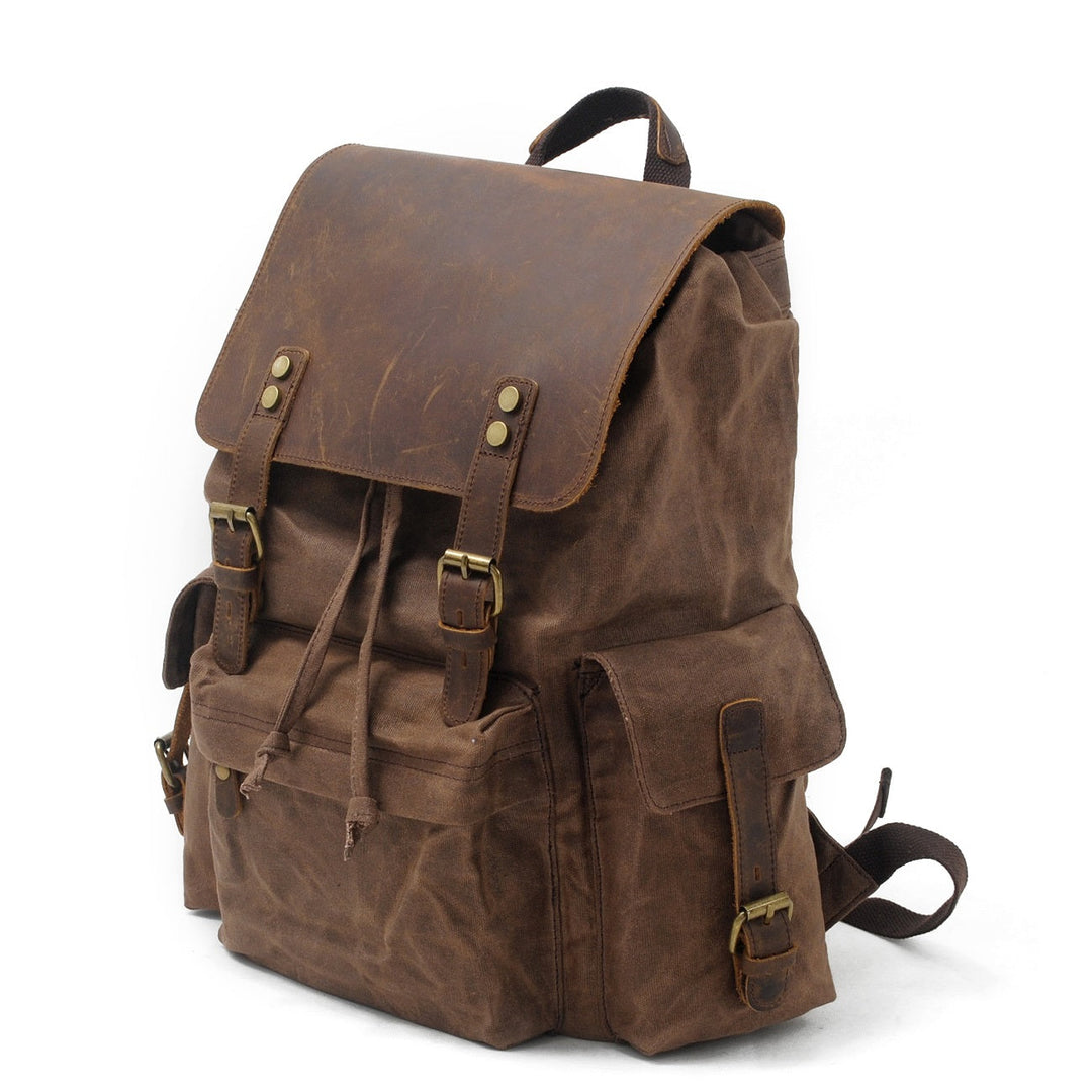 Waxed Canvas Backpack | COPENHAGEN