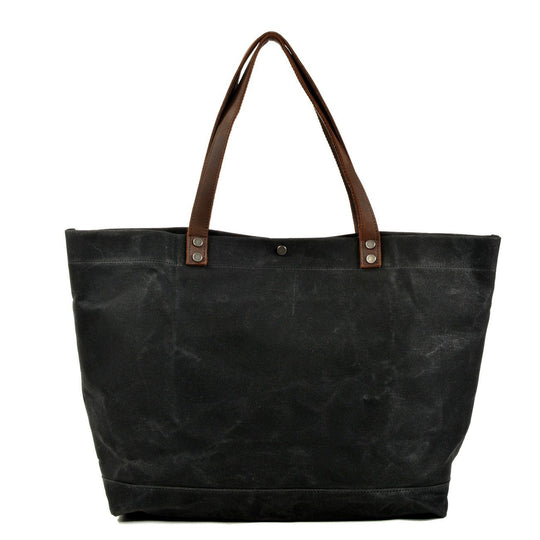 Waxed Canvas Tote Bag | BOVEC