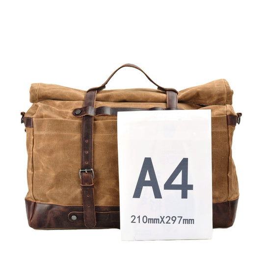 Waxed Canvas Duffle Bag | HALTI