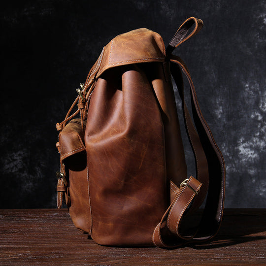 Leather Knapsack | CADIZ