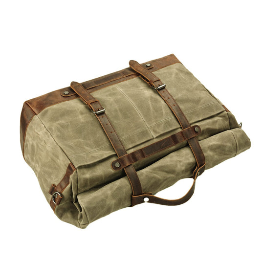 Waxed Canvas Duffle Bag | HALTI