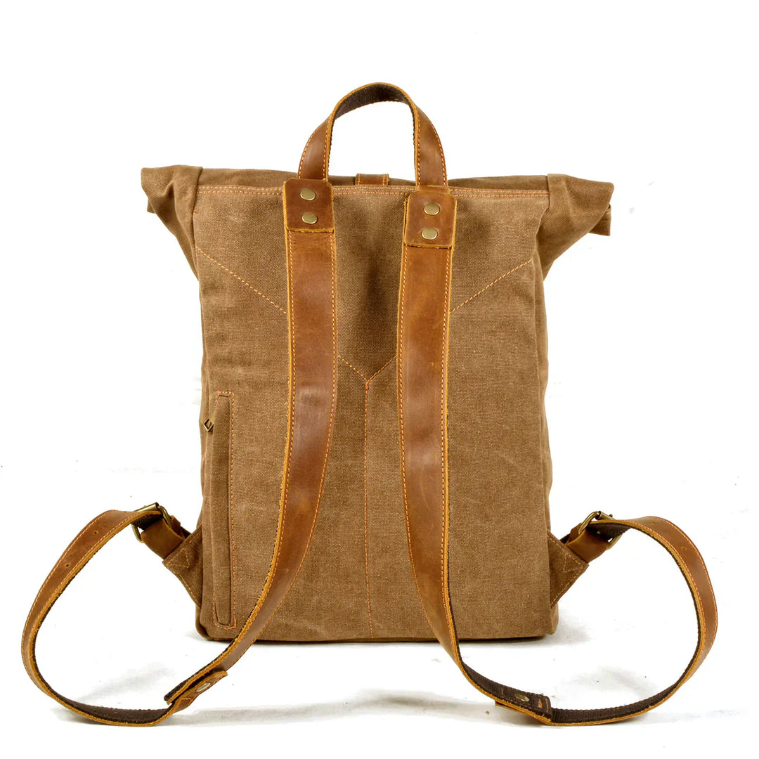 Waxed Canvas Rucksack | LISBON