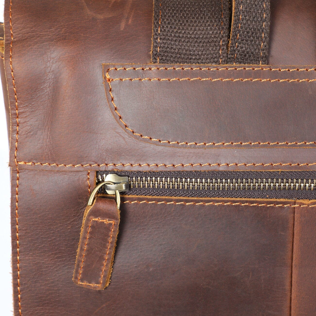 Full Grain Leather Backpack | KENWAY