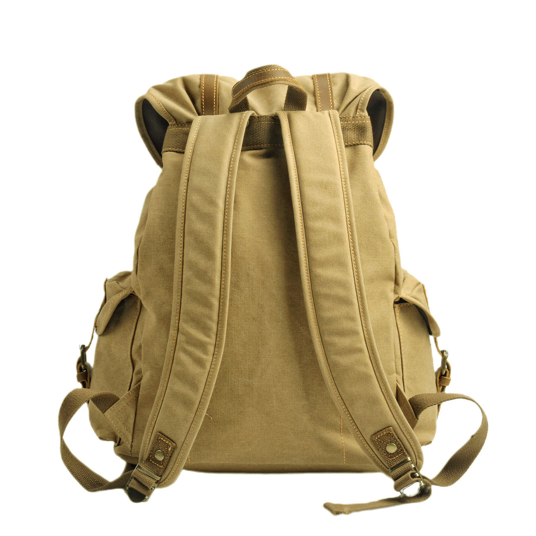 Military Canvas Backpack | INTERLAKEN