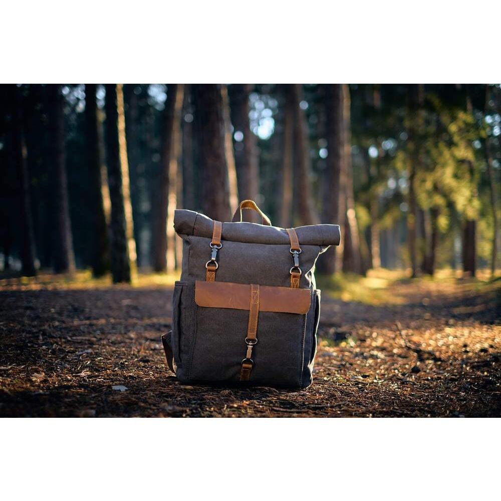 Retro Canvas Rucksack | ZURICH