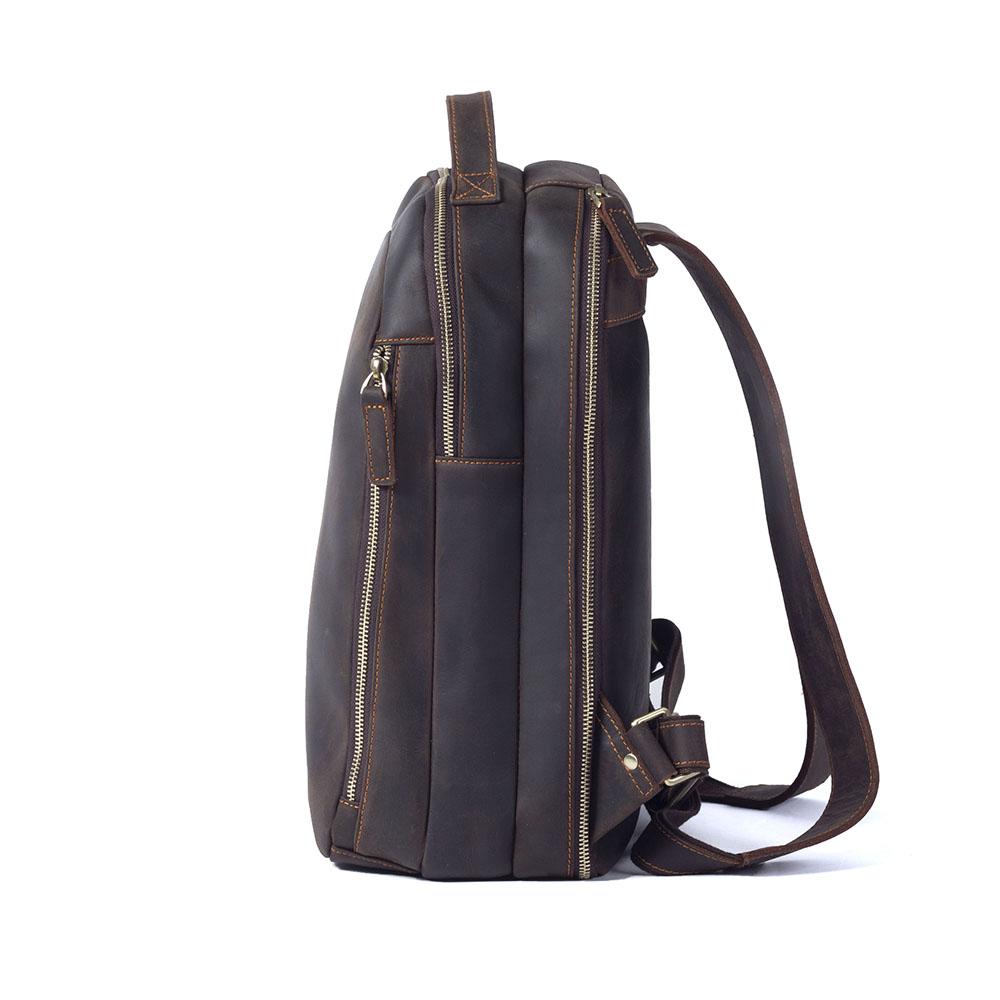 Tan Leather Rucksack | TOLEDO