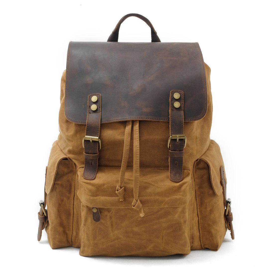 Waxed Canvas Backpack | COPENHAGEN